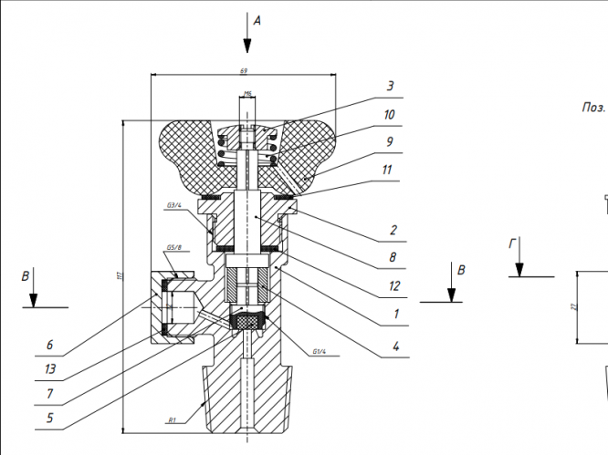 Сборка - Вентиль - СтудИзба