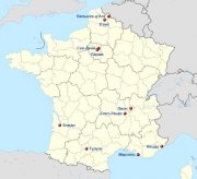 Города Чемпионата Европы во Франции